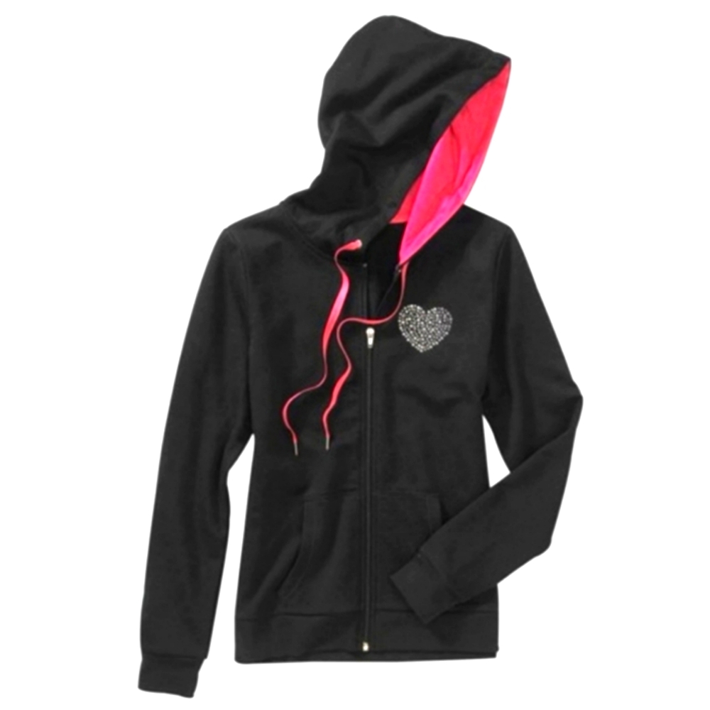 HARD CANDY Sequined Love Hoodie- SIZE- M -Juniors 7-9🧥💖